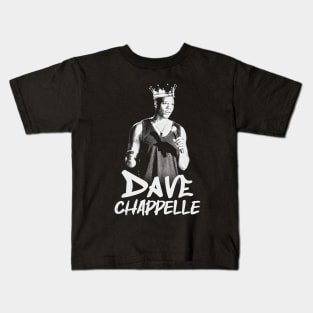 Dave Chappelle Is King Kids T-Shirt